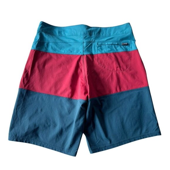 NRS Benny Board Shorts Mens 36 Quick Dry Multicolor - Picture 2 of 8